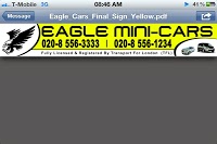 Eagle Minicabs and Taxi Leyton 1048001 Image 5