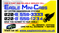 Eagle Minicabs and Taxi Leyton 1048001 Image 8